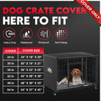 Zettum heavy duty waterproof dog cage cover close up material