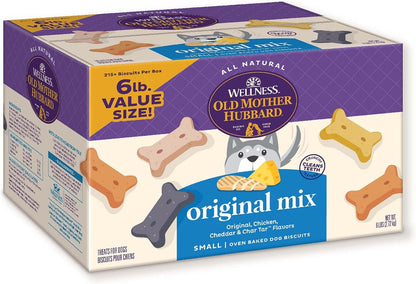 Wellness Old Mother Hubbard Classic P-Nuttier Dog Biscuits, Natural Training Treats, Peanut Butter Flavor, Mini Size, 6 lb Box - Image 11