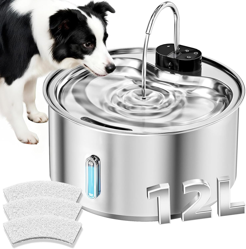 YoYoRemote cordless dog water fountain 12 liter front view