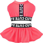 CuteBone Two Piece Dog Sports Dress Athleisure Puppy Skirt Lightweight Small Dogs Girl Clothes Cat Apparel SPS15M - Image 14