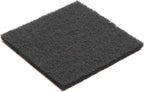 Thick black activated carbon replacement pads for air purifiers and cat litter boxes.