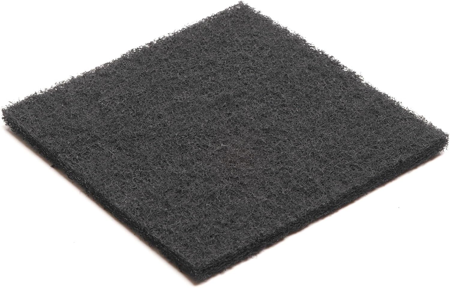 Thick black activated carbon replacement pads for air purifiers and cat litter boxes.