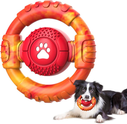 Close up of Pamlulu steering wheel toy material