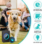 Pet dog pressing Yoiilifee wireless training doorbell