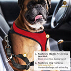 Universal seat belt clip for dog travel safety