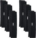 PUREBURG activated carbon filter twelve pack front view showing charcoal media