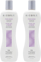 Brightening shampoo for dog coat shine