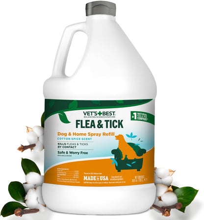 Vet's Best Indoor Flea and Tick Spray - Dog Flea and Tick Treatment for Home, Plant-Based Formula with Natural Oils, Kills Fleas, Eggs & Ticks on Contact, Made in USA, 32 oz - Image 14