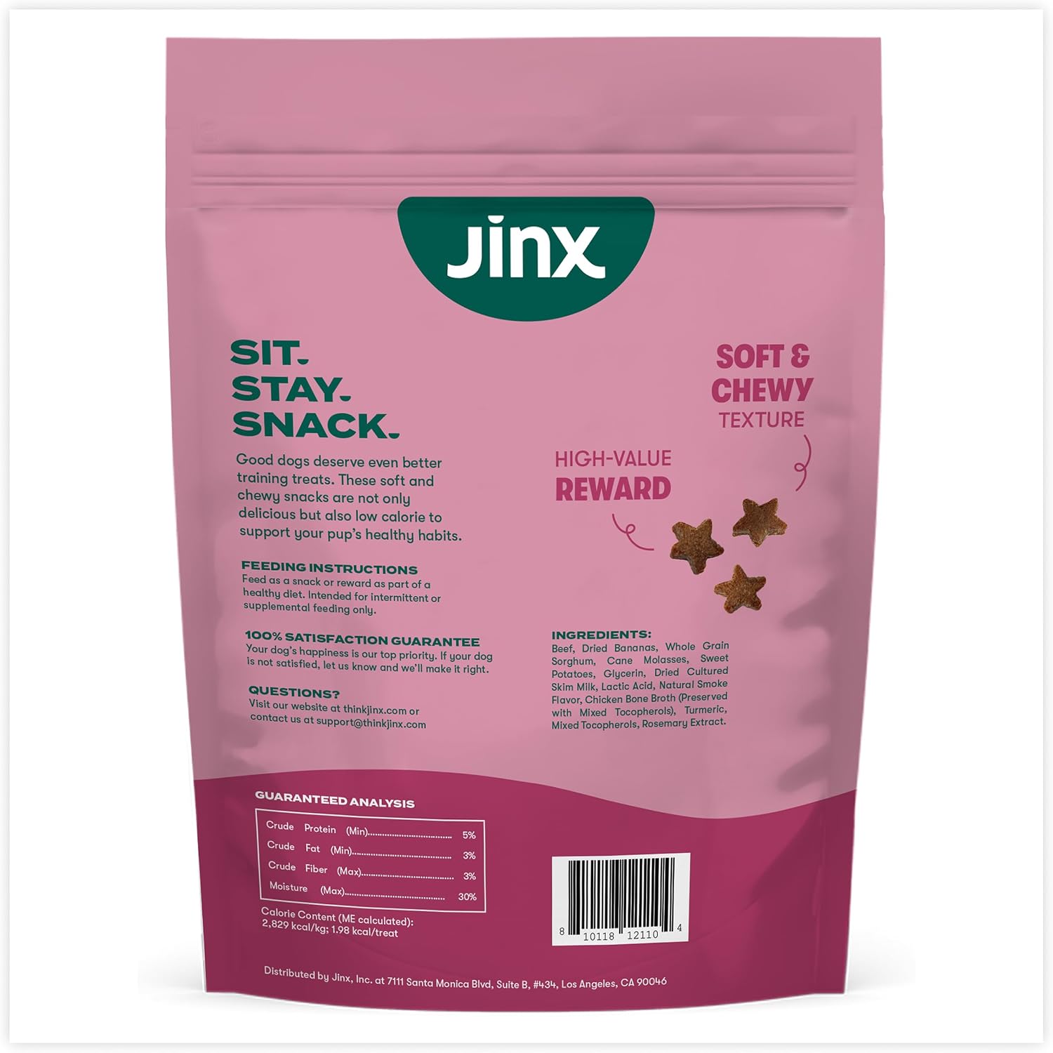 Jinx Beef Dog Training Treats - Healthy All-Natural Mini Bite-Sized Dog Treats for Training with Grass-Fed Beef - Pet Products for All Dogs (Puppies, Adults & Seniors) - 16oz - Image 9
