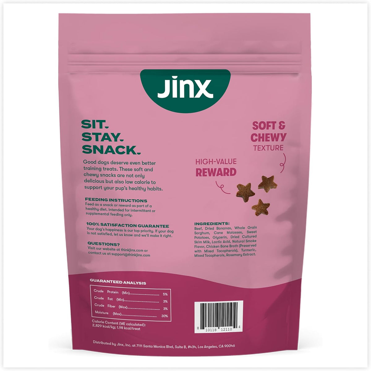 Jinx Beef Dog Training Treats - Healthy All-Natural Mini Bite-Sized Dog Treats for Training with Grass-Fed Beef - Pet Products for All Dogs (Puppies, Adults & Seniors) - 16oz - Image 9