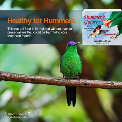Three boxes of Hummers Galore hummingbird food set