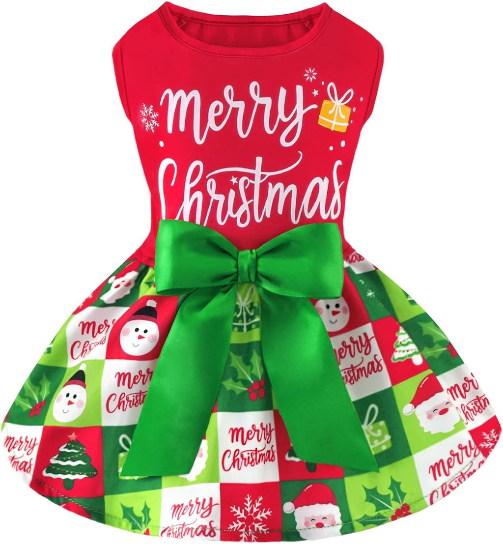 XPUDAC 4th of July Dog Dress Patriotic Clothes Stars Skirt with Bow Independence Day Doggie Outfit Pet Holiday Apparel for Small Dog Girl Cat, XXS - Image 14