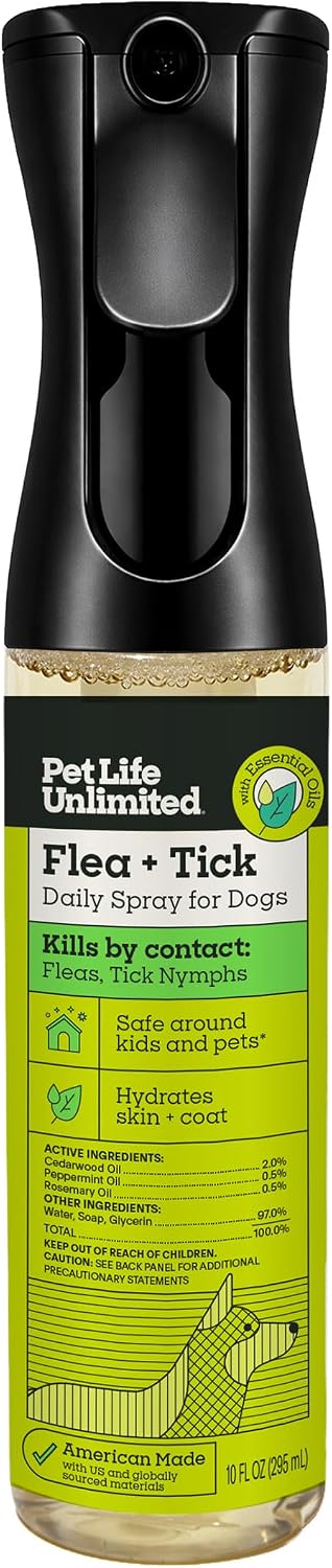 Pet Life Unlimited Natural Flea & Tick Gel Shampoo for Dogs, 16 oz, Plant-Based Prevention & Treatment for Fleas, Ticks & Eggs, Soothes Itchy Skin, Cleans & Conditions Coat - Image 9