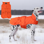 KYEESE Dog Coat Warm Pets Clothes for Cold Weather Soft Pet Sweater with Leash Hole Thick Pet Winter Puffer Coat with Pocket Windproof Dogs Jacket with Fleece Lined Waterproof Dog Coats for Large Dogs - Image 10