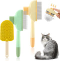 ZHY pet hair removal comb front view authentic grooming tool