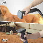 Gforest deshedding attachment tool kit with green universal adapter and hose