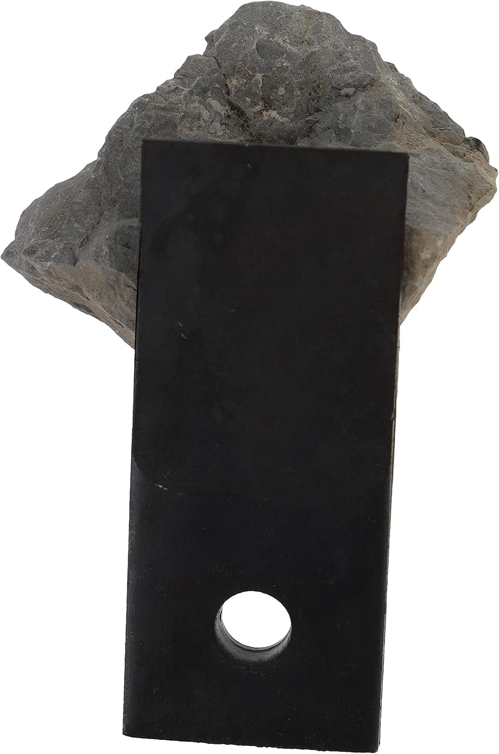 Galvanized spring steel replacement blade surface detail