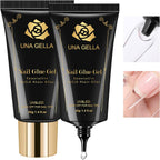Una Gella solid gel nail glue front packaging view