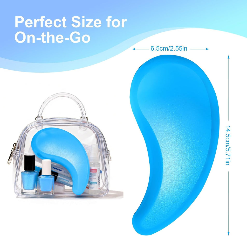 Maeelou puppy hair brush showcasing the ergonomic fish shaped handle.