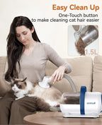 Professional cat grooming kit with cordless clipper accessories