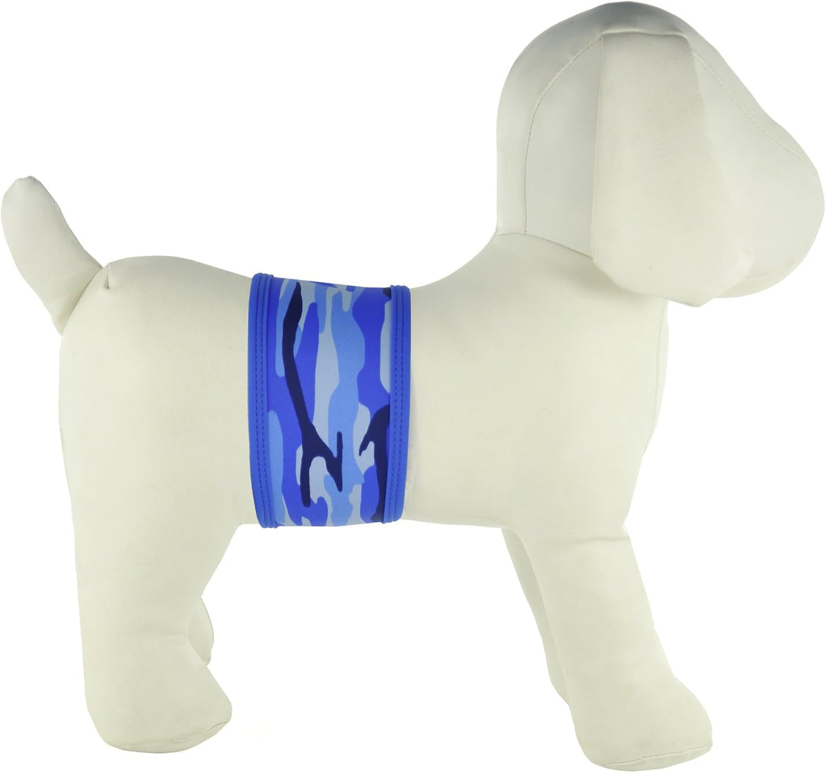 PlayaPup Male Dog Belly Band, Navy/Royal, Large - Image 11
