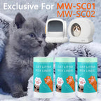 KropBom heavy duty automatic pet waste bags in a roll