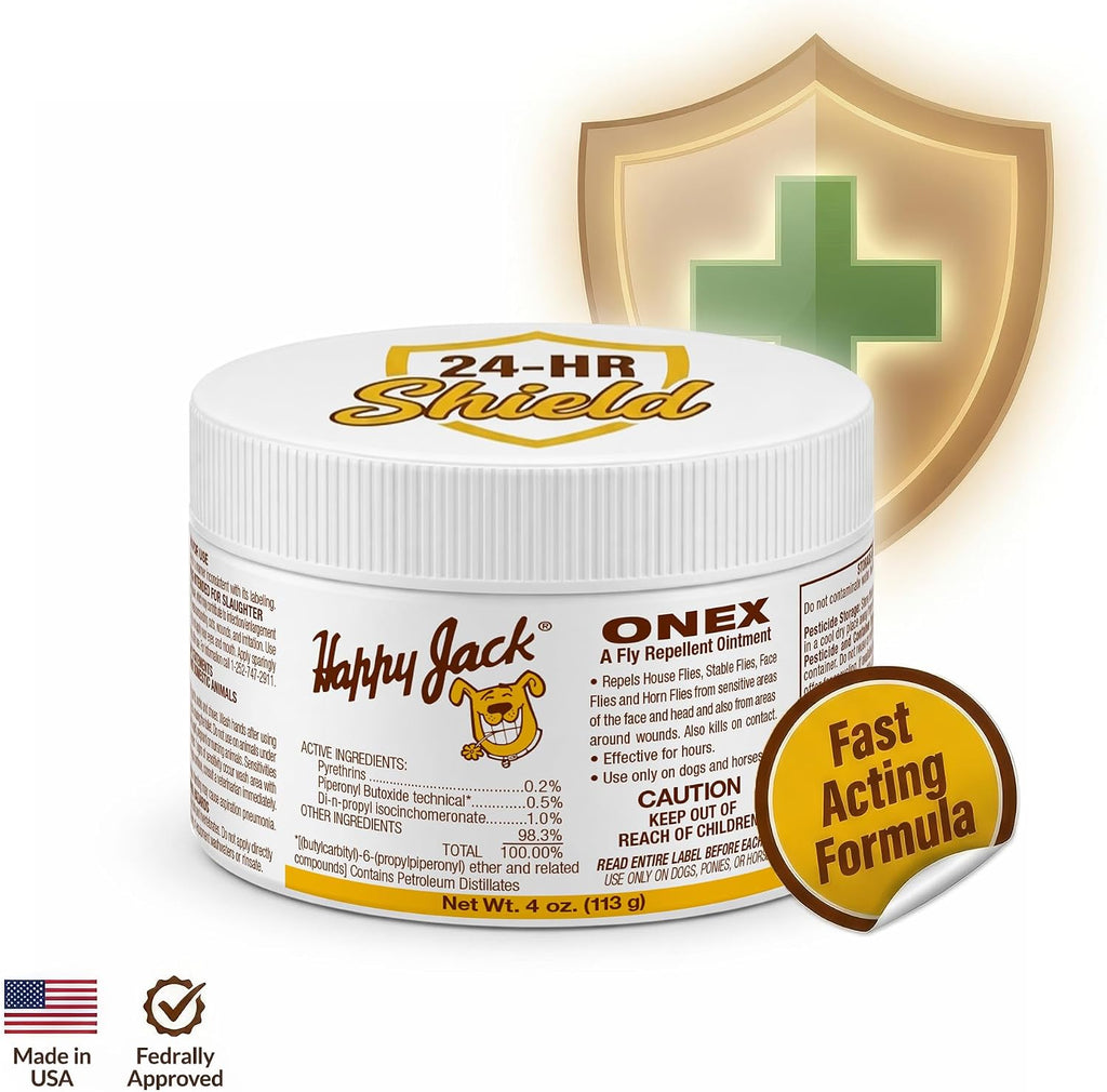 Happy Jack Onex Fly Repellent - 4 ounces - Image 9