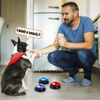Youeon 6 Pack Voice Recording Button, 6 Colors Dog Buttons for Communication Pet Training Buzzer, 30 Seconds Record & Playback, Funny Record Buttons for Pet, Classroom, Office, Home - Image 9