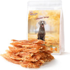 Pawmate Chicken Jerky Strips for dogs front packaging view