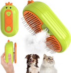 Emily Pets 3 in 1 cat steam brush front view