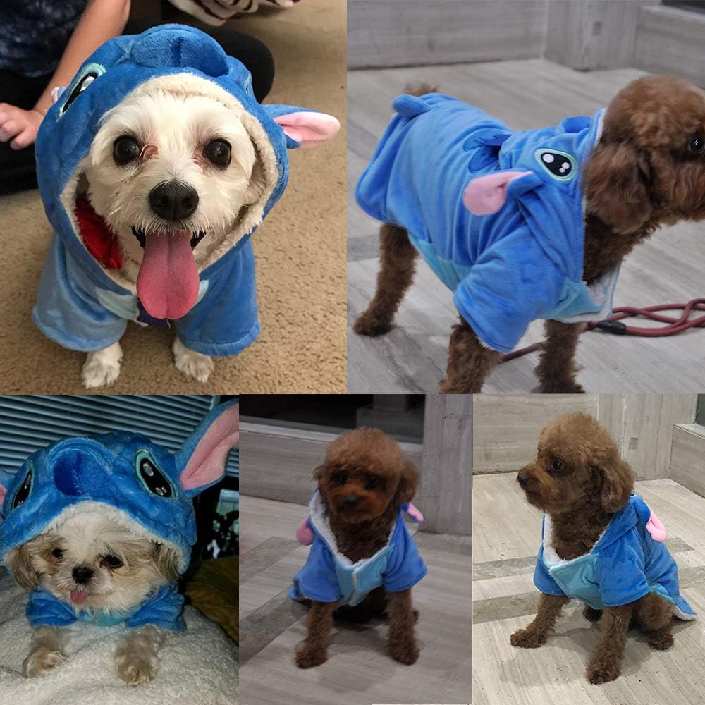 Gimilife Stitch Dog Costume side view extra large pet outfit