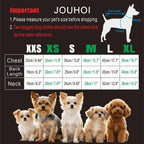 Jouhoi premium pet sweatshirt green color back view stretchable design