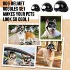 Inside view of SlowTon dog helmet with foam padding