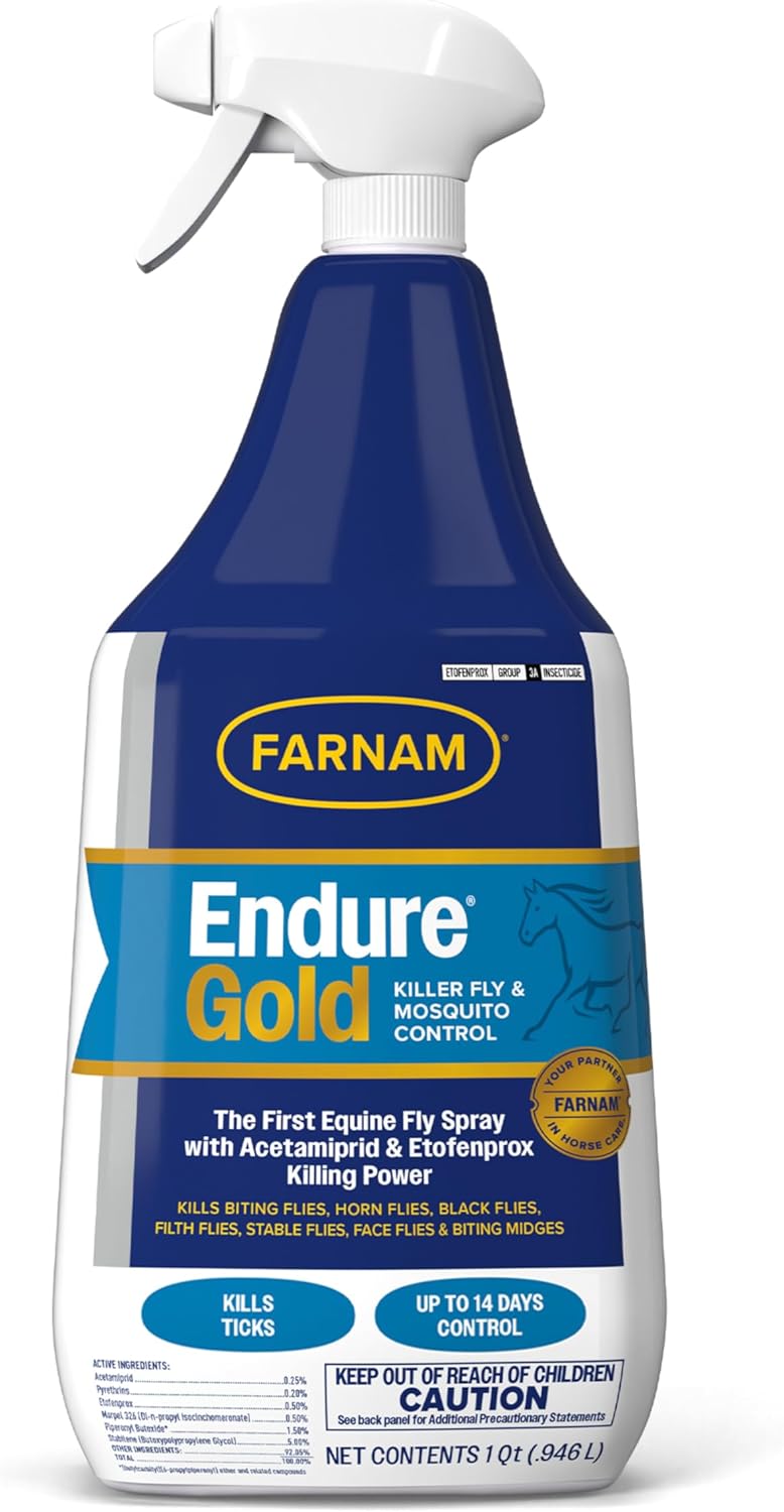 Farnam Endure Gold Killer Fly Spray front view bottle
