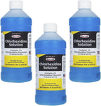 Durvet Chlorhexidine Solution 16 fluid ounce bottles front view
