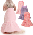 FabriCastle Dog Sweater, 3-Pack Dog & Cat Clothes, Ultra Soft and Warm Pet Jackets XXS XS for Small Dogs Boy & Girl, Winter Pet Apparel Costumes, Puppy Outfits (Grey,Blue,Dark Blue, Small) - Image 14