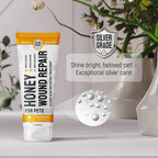 Detailed label of Silver Grade pet wound care