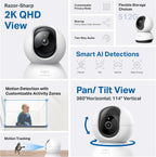 Tp-Link Tapo C220 2K QHD camera pan and tilt view