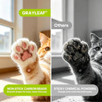 Pouring Grayleaf dust free deodorizer pellets into a multi cat litter box