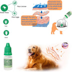 Waterproof flea and tick collar design for small dogs
