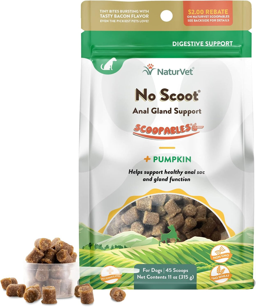 NaturVet No Scoot packaging showing NASC quality seal