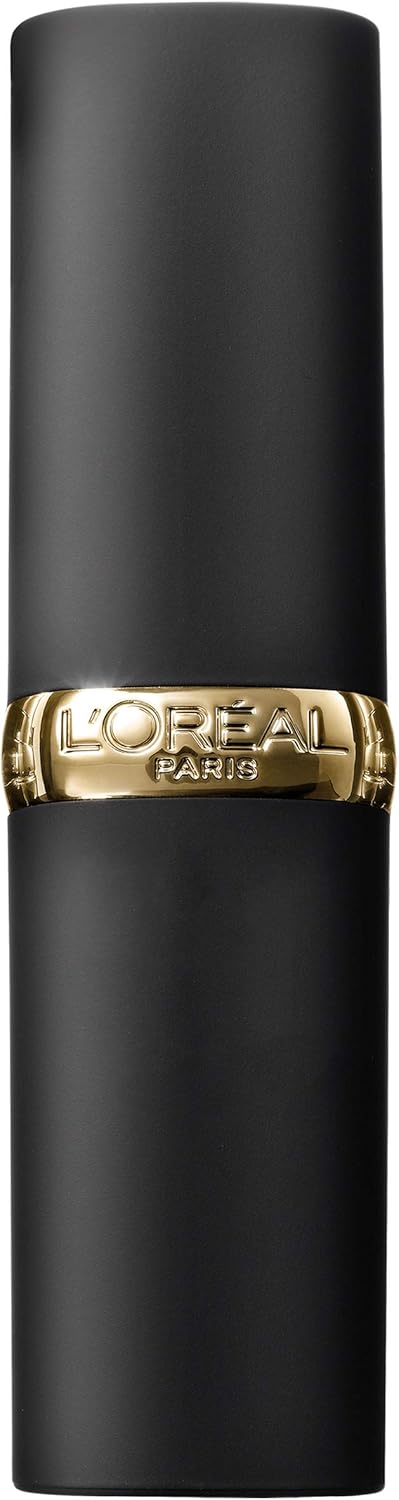 L'Oreal Paris Aromatte-Ic Rose matte lipstick bullet close up texture