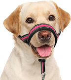 BARKLESS Soft Dog Head Collar, Patented Padded No Pull Head Halter, Training Nose Leash with Safety Link for Medium Large Dogs, Adjustable Muzzle Leash, Easy Control for Walking(Black, M) - Image 12