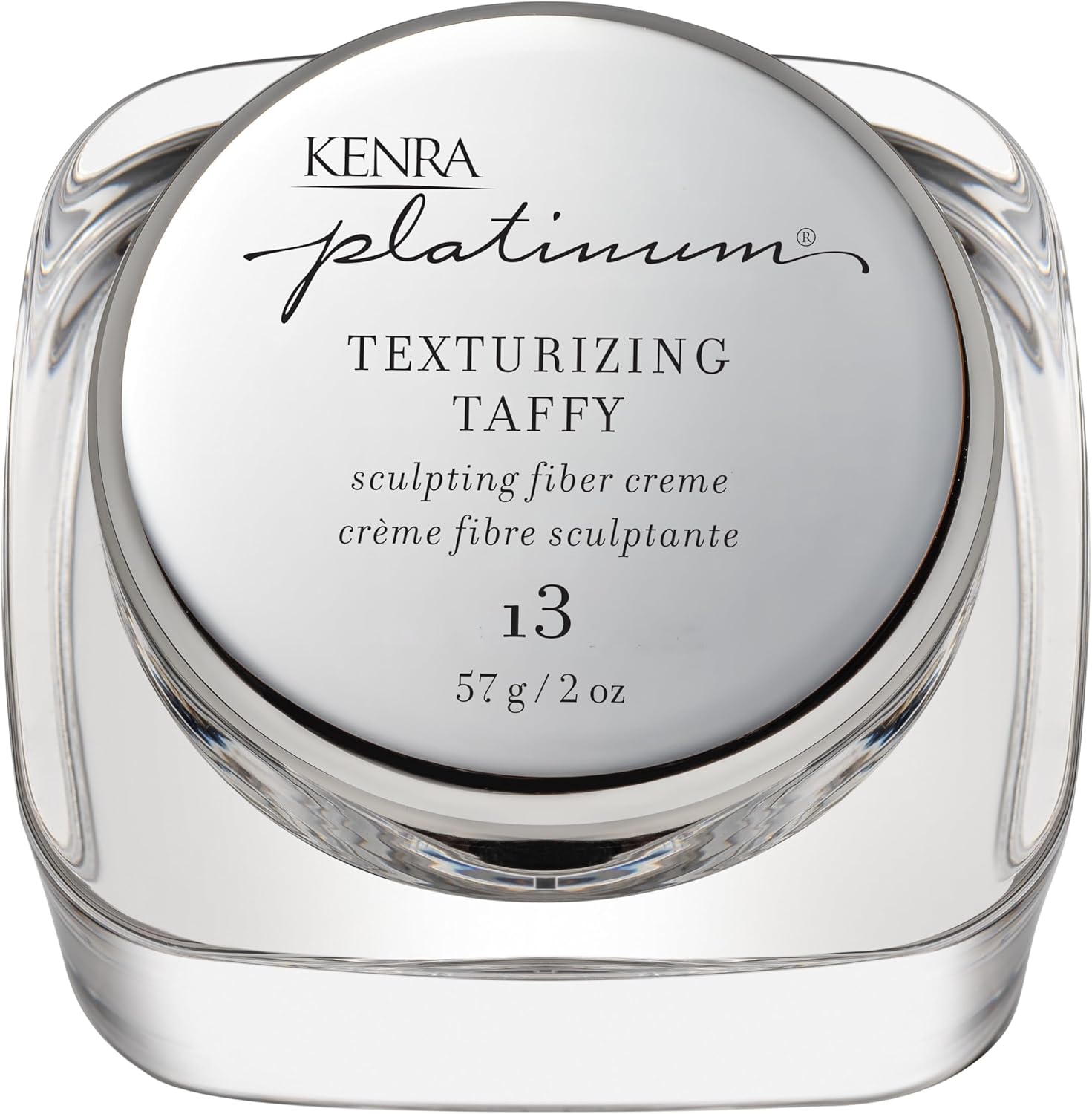 Kenra Platinum Texturizing Taffy 13 front view jar
