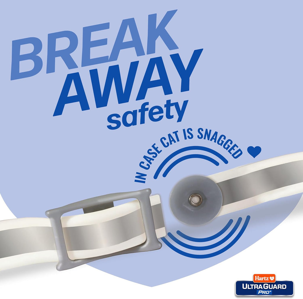 Hartz flea and tick prevention collar breakaway safety buckle close up