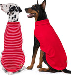 KYEESE 2Pack Dog Sweater Soft Dogs Clothes Warm Pets Clothes Turtleneck Pets Coats Dog Sweaters for Small Dogs Girl Pullover Small Pet Sweaters Stretchy Pet Sweatshirt - Image 15
