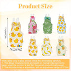6Pcs Bird Diaper - Reusable Parrot Diapers with Waterproof Inner (Medium) - Image 2