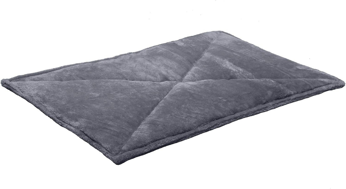 Close up of the premium plush quilted surface of Furhaven pet heating pad