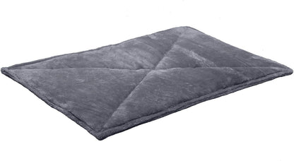 Close up of the premium plush quilted surface of Furhaven pet heating pad