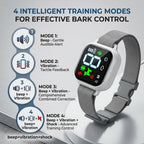 Noobark rechargeable anti-bark collar with waterproof display